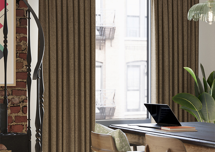 Wexley, Soft Truffle - Made to Measure Curtains - Image 5